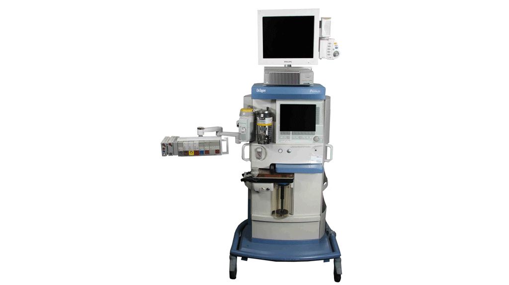 IntelliVue MP80/90: Draeger Primus To... || 1