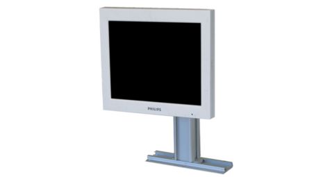 Single Remote Flat Screen Display: Countertop Mounting Kit