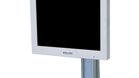 Philips Single Remote Flat Screen Display: Countertop Mounting Kit