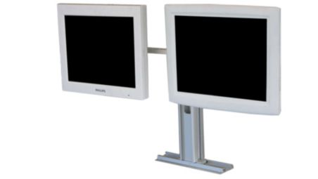 Dual Remote Flat Screen Display: Countertop Mounting Kit