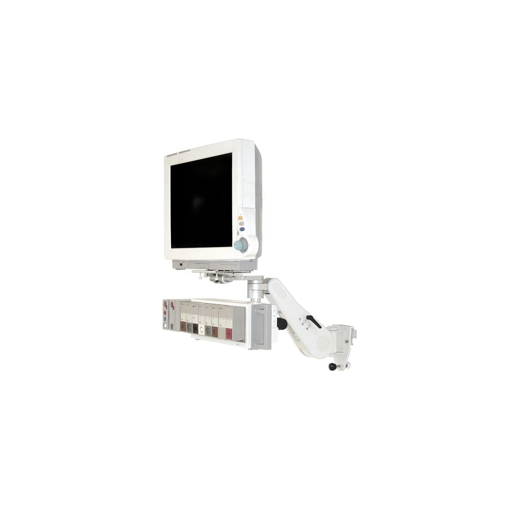 IntelliVue MP60/70: Pivot Arm Wall Mounting Kit for 10 x 25 mm rails