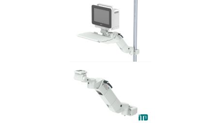 Height adjustable arm on support bar D 25-42mm