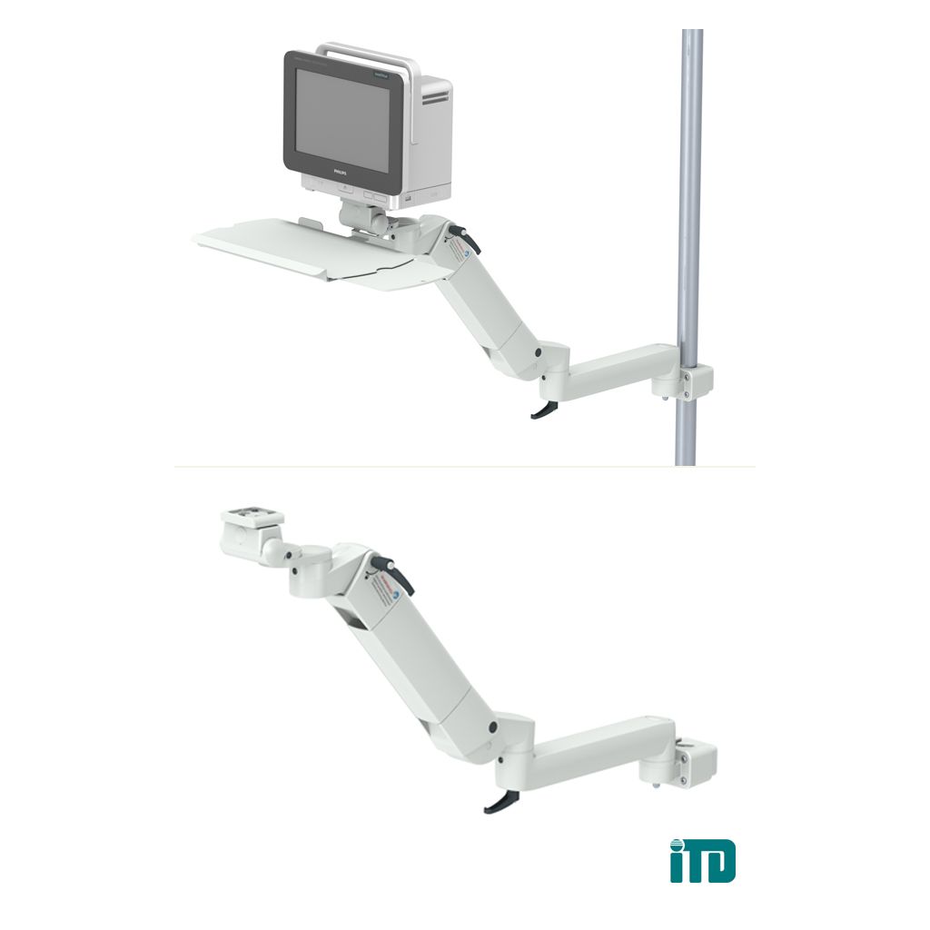 Height adjustable arm with extension ... || 1