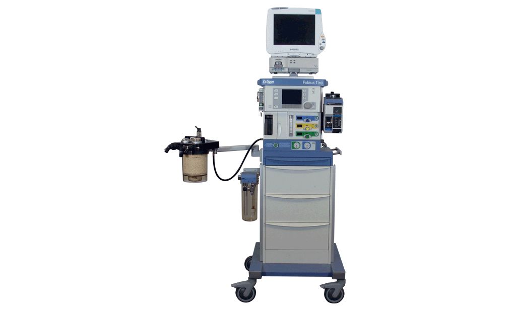 IntelliVue MP40/50: Dräger Fabius Tir... || 1