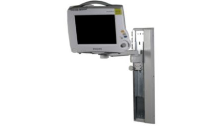 IntelliVue MP20/30: VHC Variable Height Channel and 12"(300mm) Support Arm