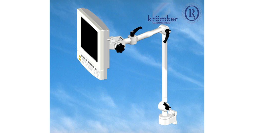 M1095A 10" Flat Screen, flexible mount for step free focus