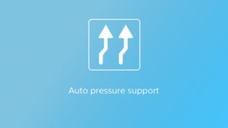 Auto pressure support to stabilise periodic breathing