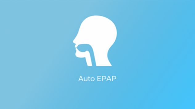 Auto EPAP to maintain upper airways patency