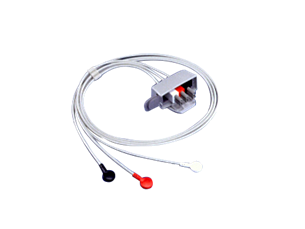 Electrode set, 3-lead ECG accessories, telemetry