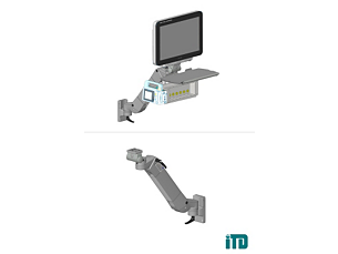 Intellivue MX800 Wall Mounting Mounting solution