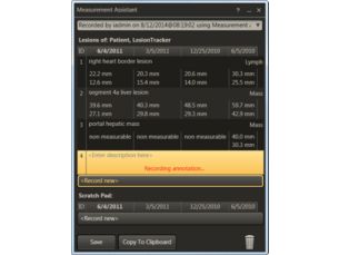 Measurement Assistant Clinical Context Apps