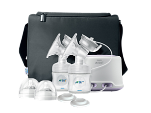Comfort Double Electric Breast Pump Breast pump with massage cushion