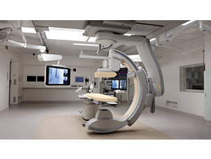 FlexMove More room to work in your hybrid OR/interventional suite.