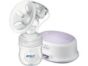 Comfort Single Electric Breast Pump Single breast expression