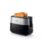 Toaster – 2 Scheiben, breite Toastkammer, Metall