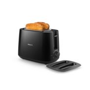 Philips Daily Collection Toaster HD2582/90 8 settings Integrated bun warming rack Compact design Dust cover