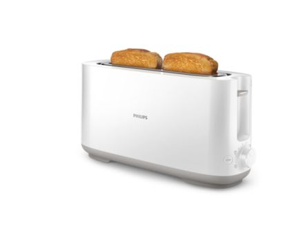 Torradas com dourado crocante todos os dias