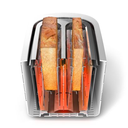 Great Crispy toast no matter hand cut or pre-slice