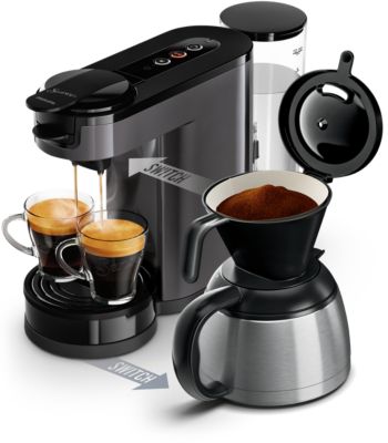 Philips Switch - Pad- und Filterkaffeemaschine - HD6591/20