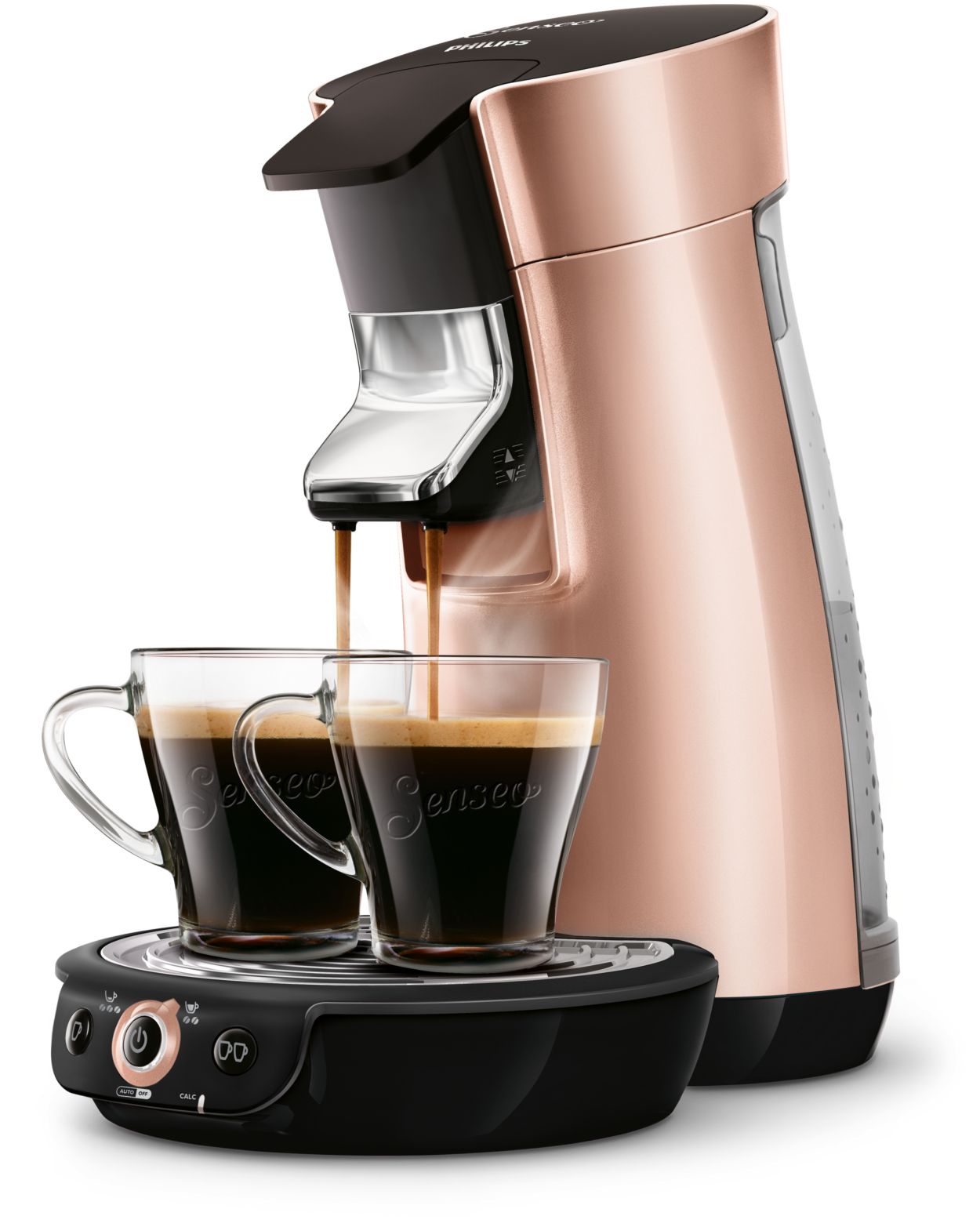 Machine à Café Philips Senseo Select Eco - Dosettes, Crème Plus Et Mémoire De Préférences