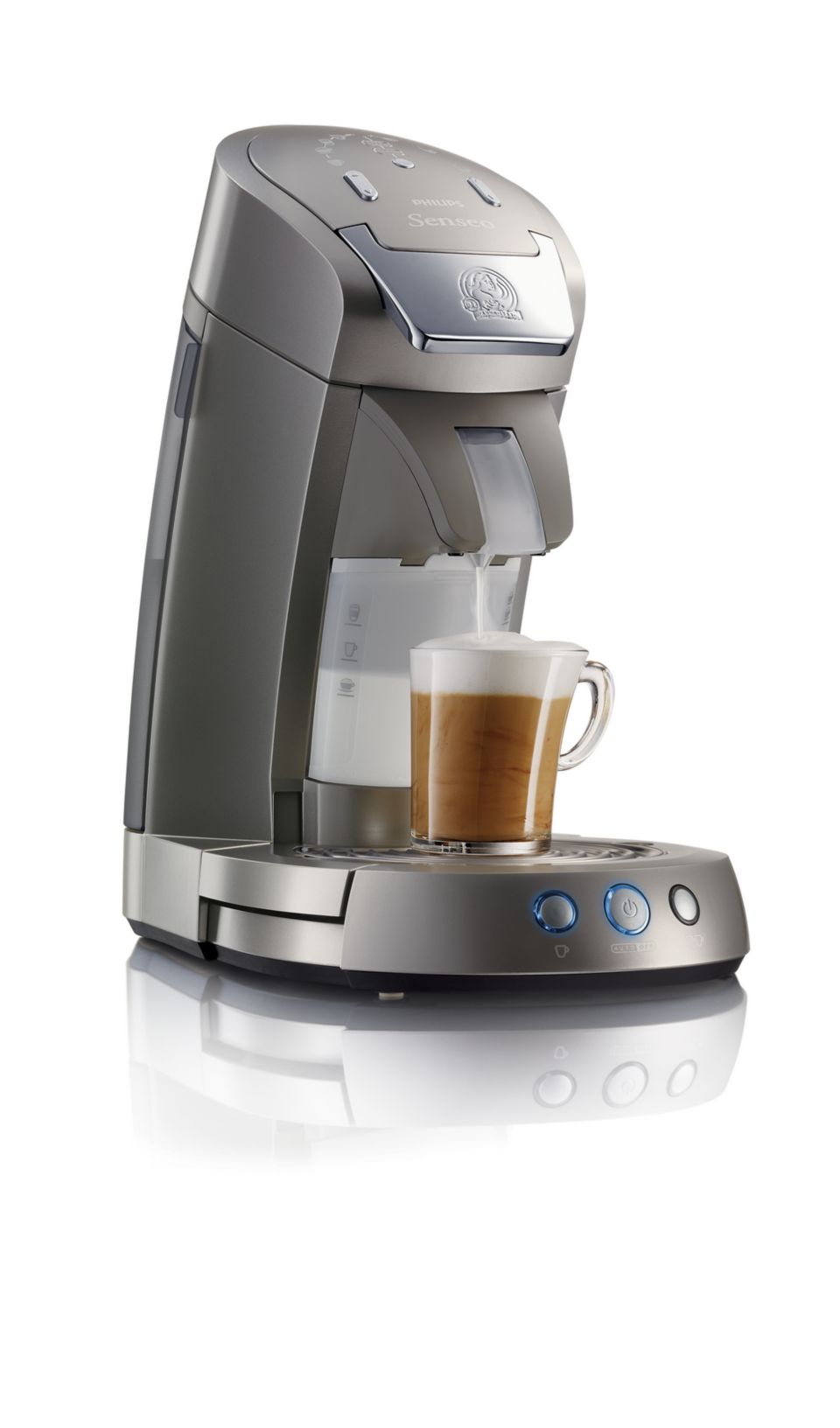 Latte Select Kaffeepadmaschine Hd7852 50 Senseo