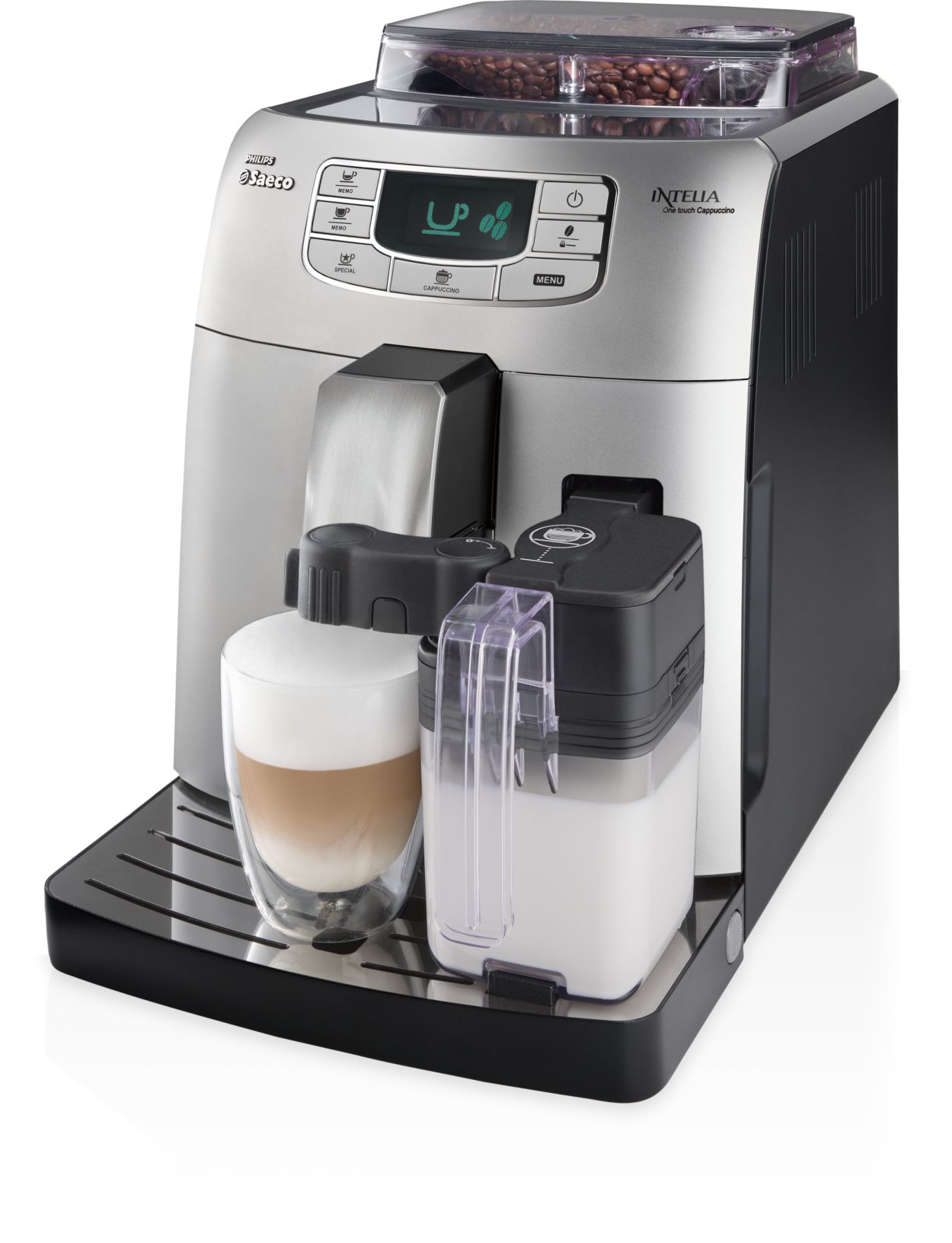 Intelia 전자동 에스프레소 머신 HD8753/04 Saeco