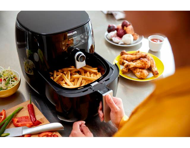 Great tasting fries with up to 80% less fat*