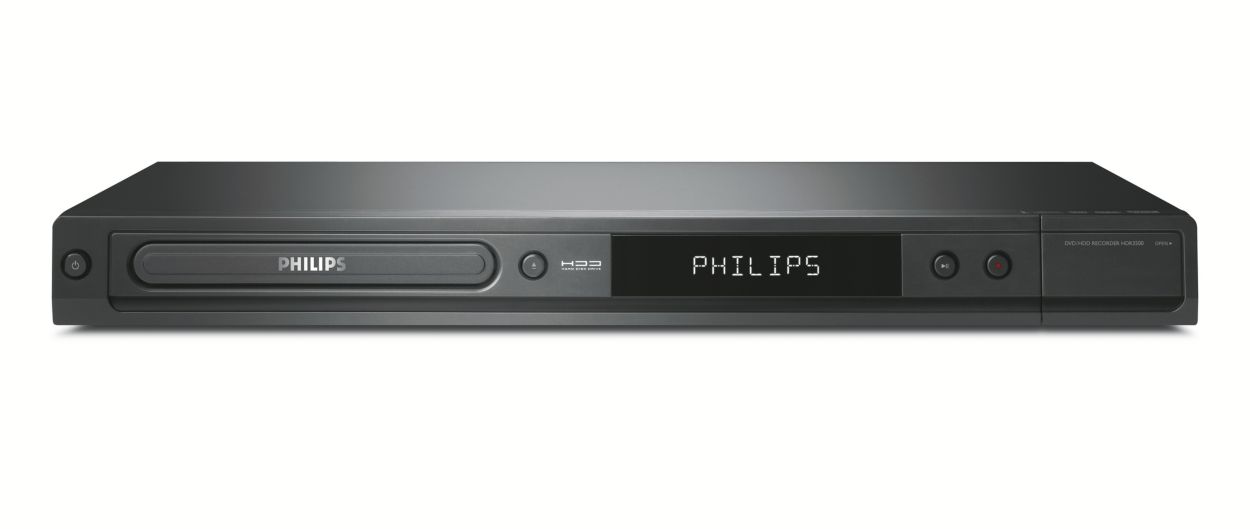 George Stevenson Naleving van tieners DVD-recorder met harde schijf HDR3500/31 | Philips
