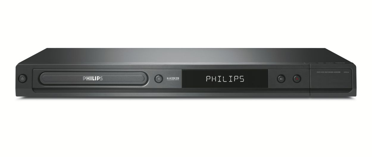 DVDrecorder met harde schijf HDR3500/31 Philips