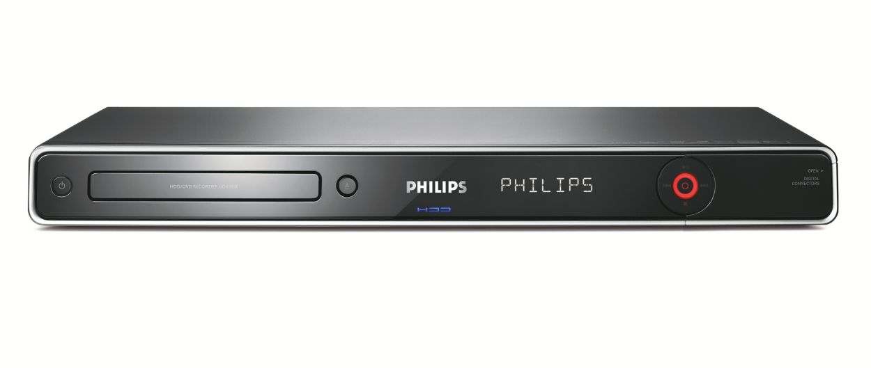 DVDrecorder met harde schijf HDR3810/31 Philips