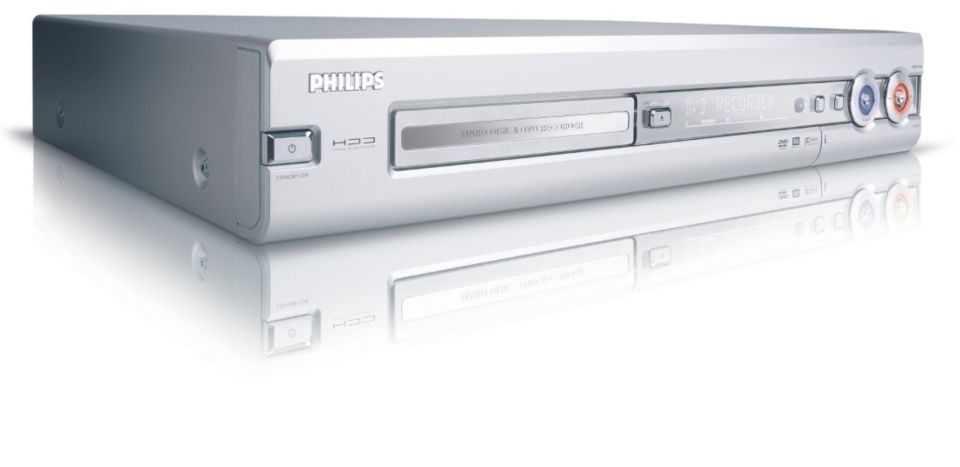 scheidsrechter Blanco Macadam DVD Recorder/Hard Disk HDRW720/17 | Philips