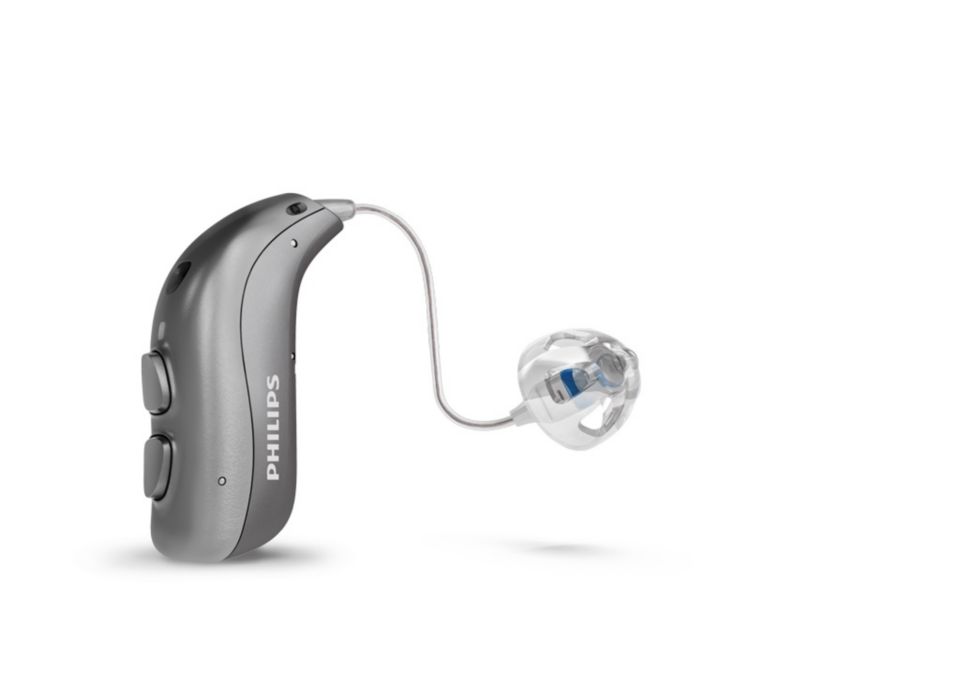 The rechargeable receiver-in-the-ear hearing aid