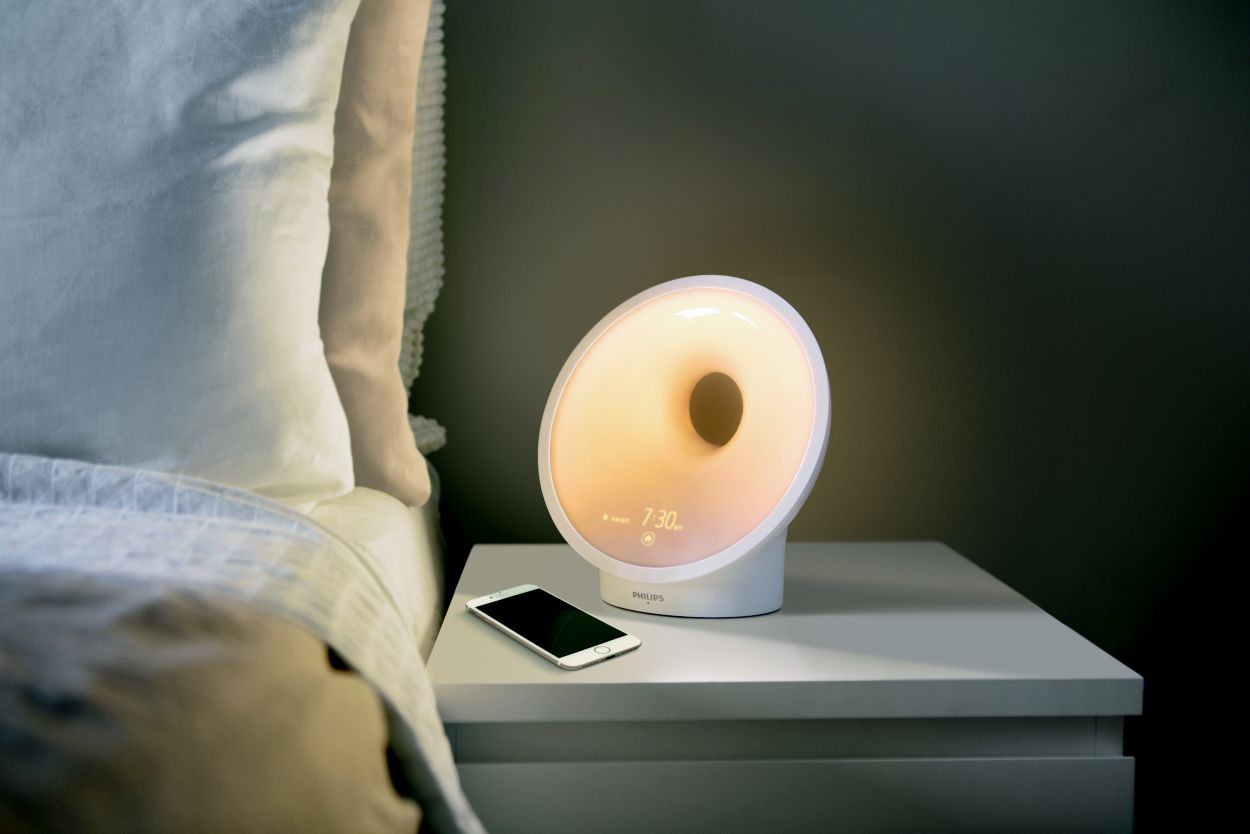 SmartSleep Sleep and Wake-Up Light HF3650/60 | Philips