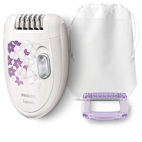 Image result for Philips Satinelle Essential Compact Epilator (HP6422/02)