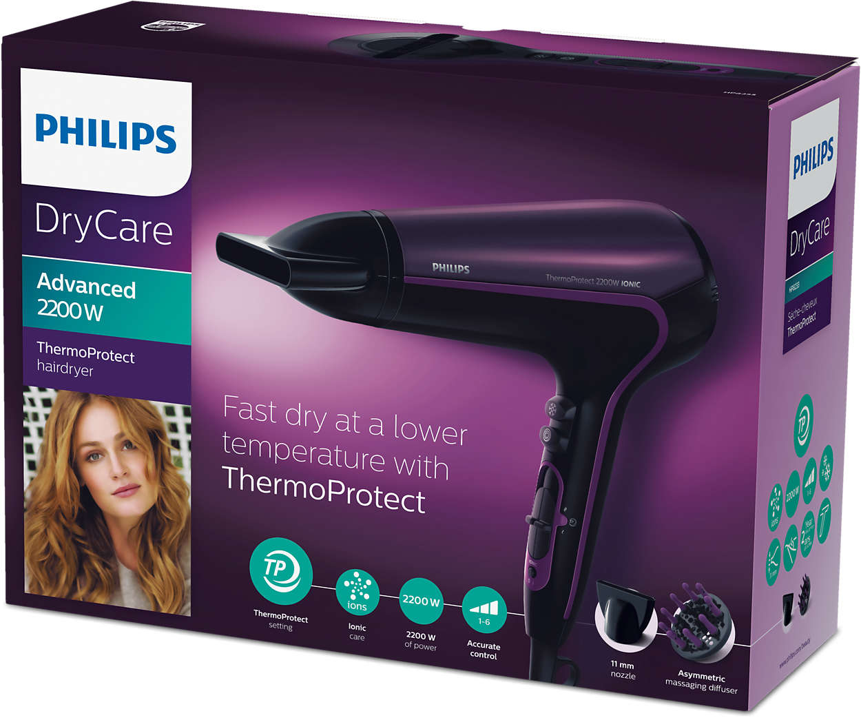 DryCare Advanced Máy sấy tóc HP8233/00 | Philips
