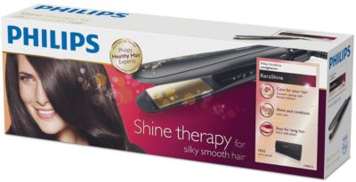 philips straightener with keratin