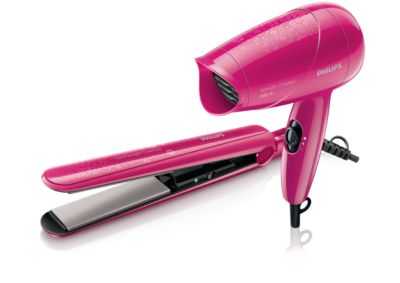 mini hair straightener philips