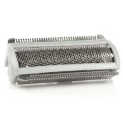 T&ecirc;te de rasage avec grille