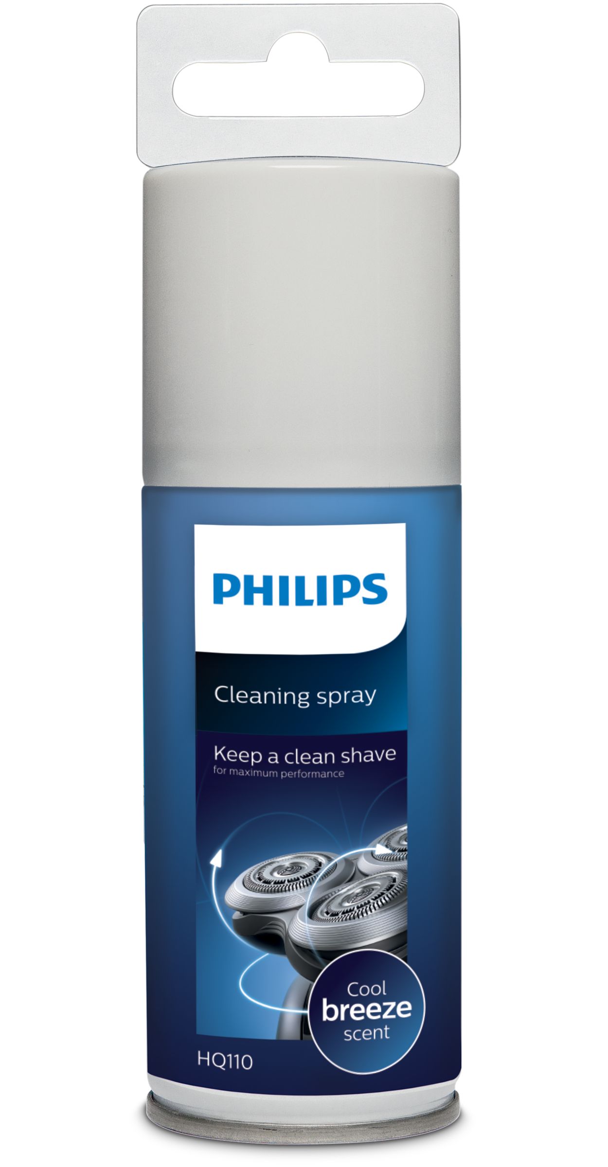 Spray nettoyant pour têtes de rasoir HQ110/02 Philips