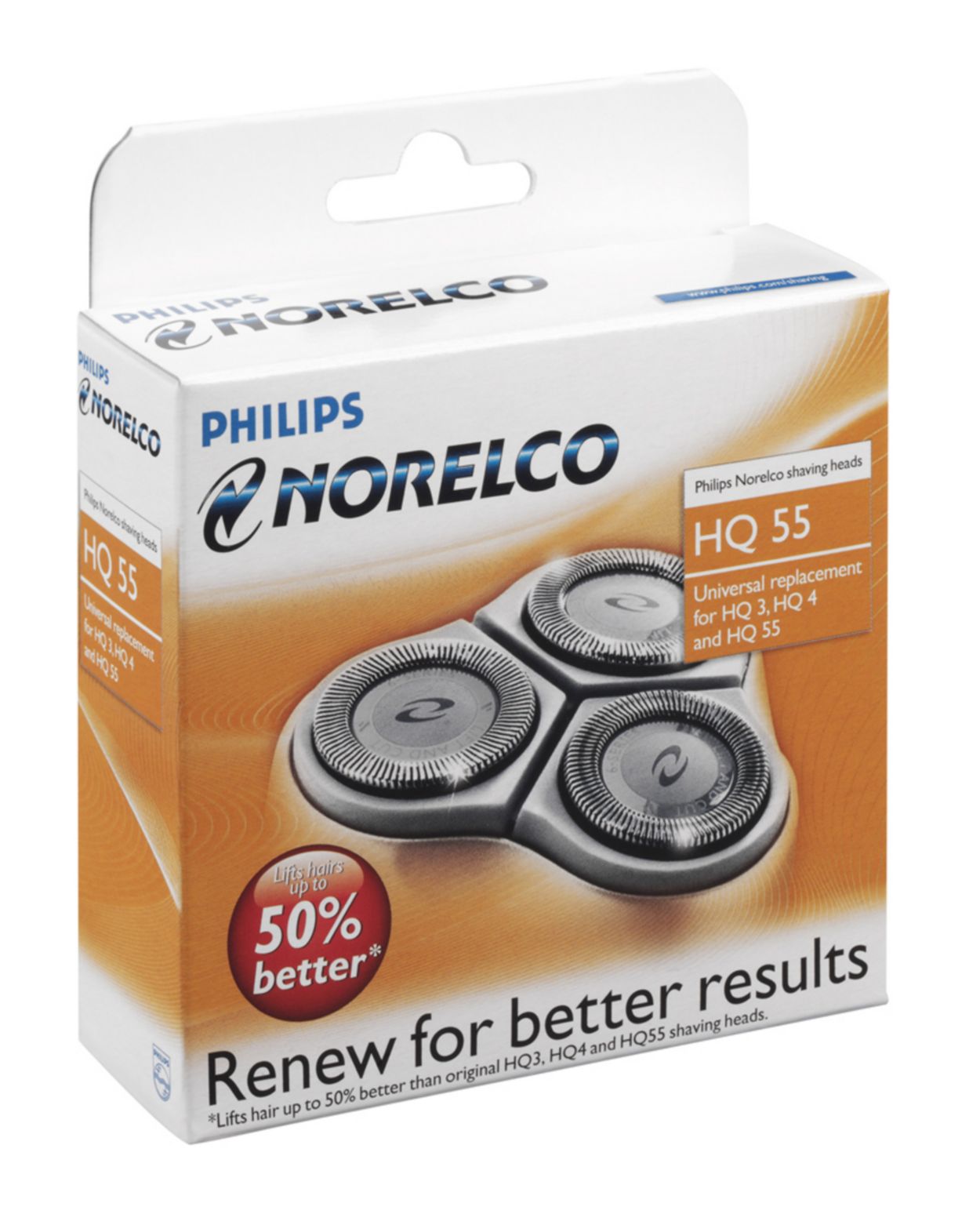 Shaving heads hq55 41 norelco