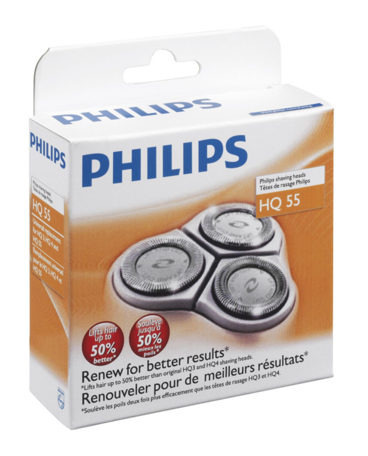 Shaving heads HQ55/42 Philips