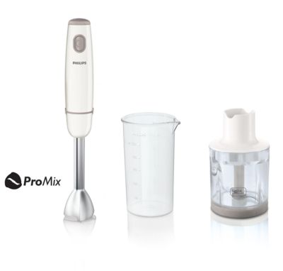 Philips Batidora de mano de 550 W con brazo de metal HR1605/00