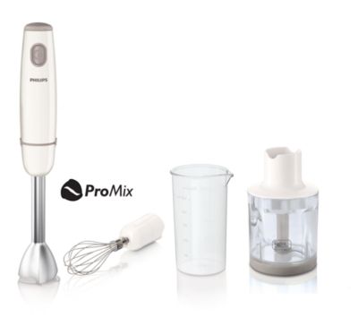 Philips Batidora de mano de 550 W con brazo de metal HR1607/00