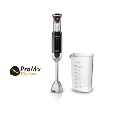 Philips Batidora de mano de 800 W Promix con brazo de metal HR1670/90