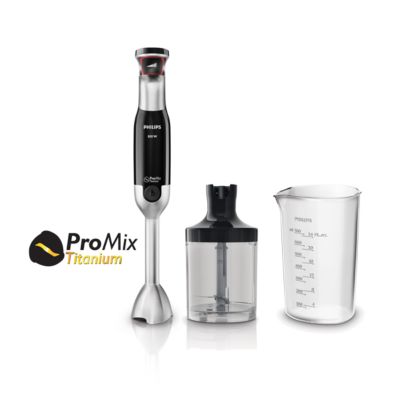 Philips Batidora de mano de 800 W Promix con brazo de metal HR1671/90