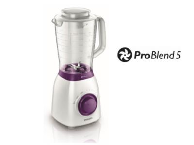 Philips Batidora 600 W Jarra de plástico de 2 l HR2162/00