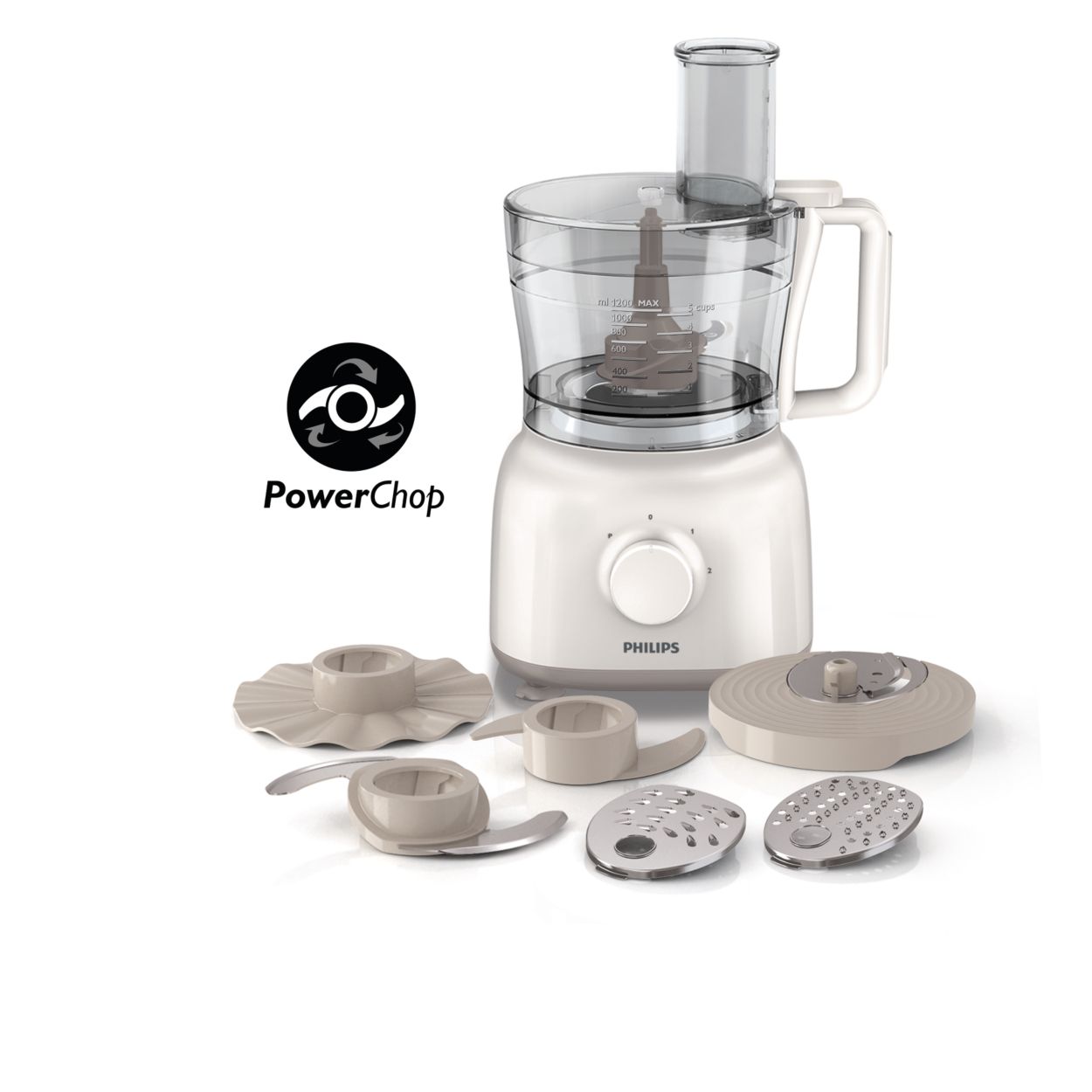 Daily Collection Food processor HR7627/01 | Philips