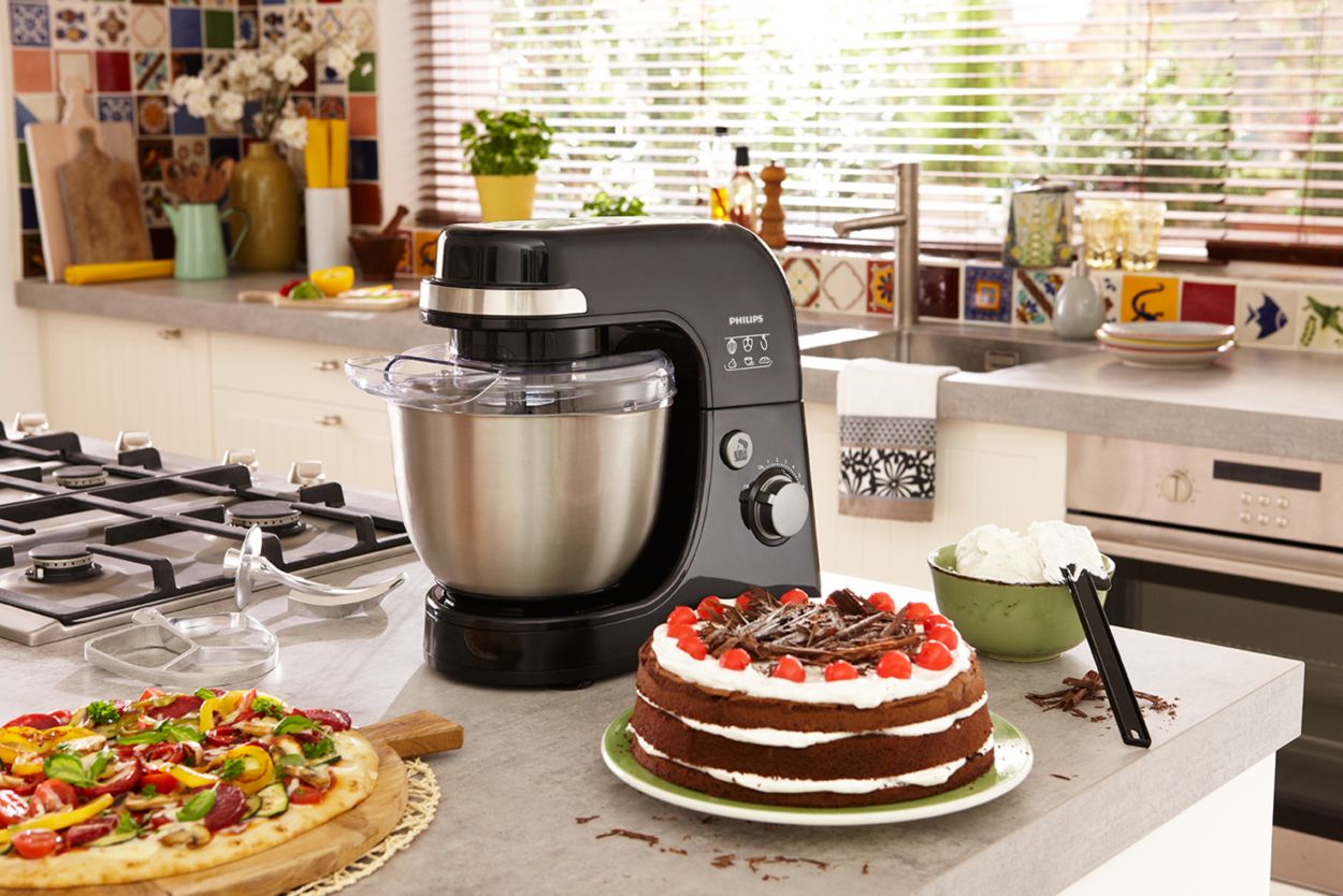 Uncategorized Philips Kitchen Appliance viva collection kitchen machine hr792090 philips 3 pizzas in minutes
