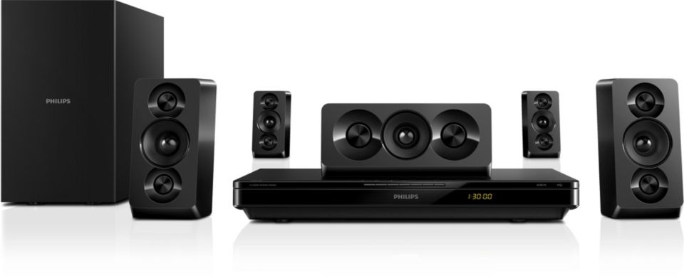 5 1 3d Blu Ray Home Theater Htb3510 98 Philips