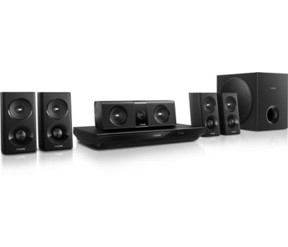 5 1 3d Blu Ray Home Theater Htb3520 94 Philips